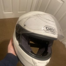 Shoei Qwest Motorcycle helmet size xsmall 53-54cm white