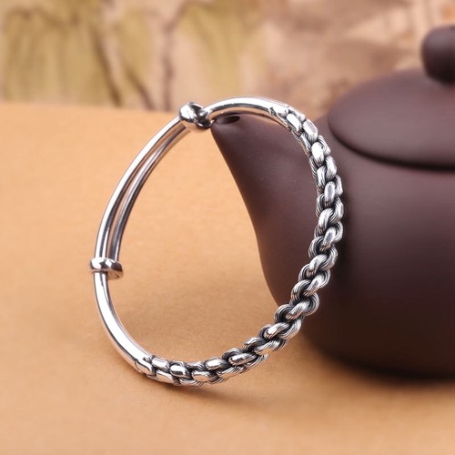 Solid pure fine - silver, stamped