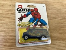 Vintage Corgi Juniors 56 Spiderman TV Related Chevrolet Van Unopened Blister