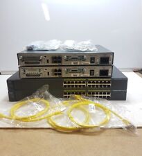 CISCO CCNA CCNP LAB ADV KIT 1841 ROUTER 2960 SWITCH WIC CARDS DTE DCE CABLES