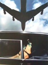 GUY BOURDIN repro photo 36 x 27cm retro fashion Charles Jourdain 1972 EX86
