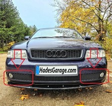 Audi A4 B5 LCI Bumper Grilles