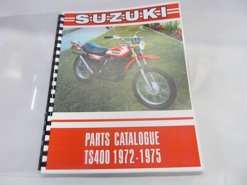 Suzuki parts manual ts400 1972 - parts,