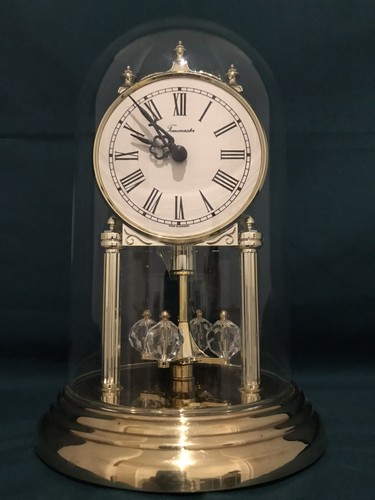 Anniversary clock glass dome - anniversary,
