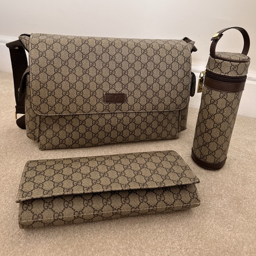Monogram baby changing bag - changing,