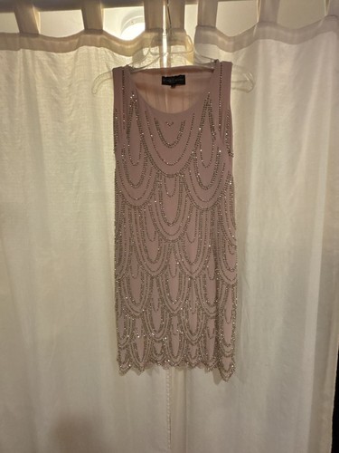 Betsy adam sleeveless beaded - &,