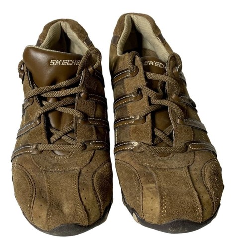 Sketchers brown leather - sketchers,