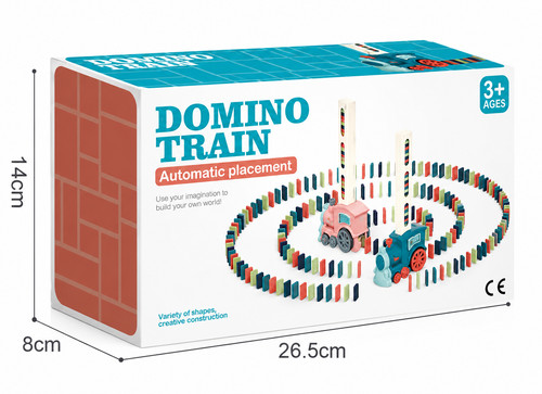 Domino train toy electric car - toy,