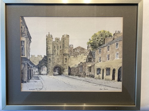 Framed print micklegate bar - framed,