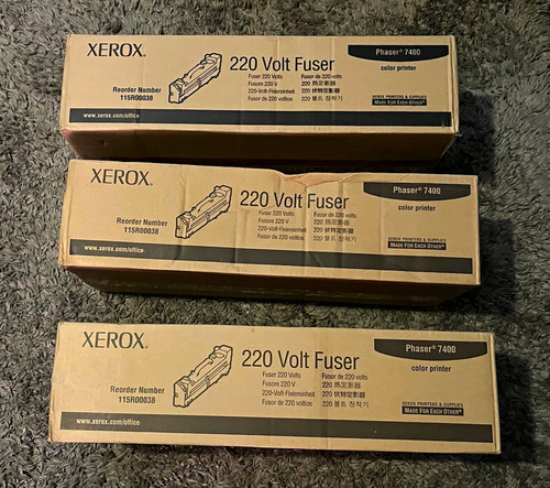 Xerox phaser 7400 fuser - 3x,