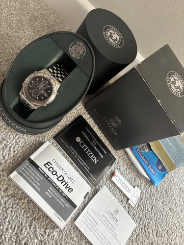 Citizen eco drive chronograph - citizen, eco-drive