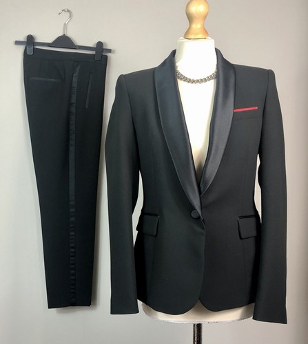 Zara size tailored satin - zara, m