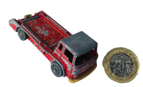 Toy car husky red lorry - red,