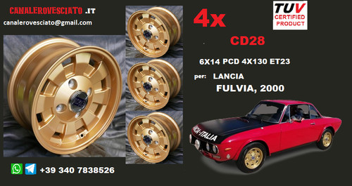 Lancia fulvia cd28 alloy - fulvia,