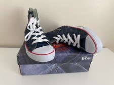 Lee Cooper Men's Navy Denim Hi