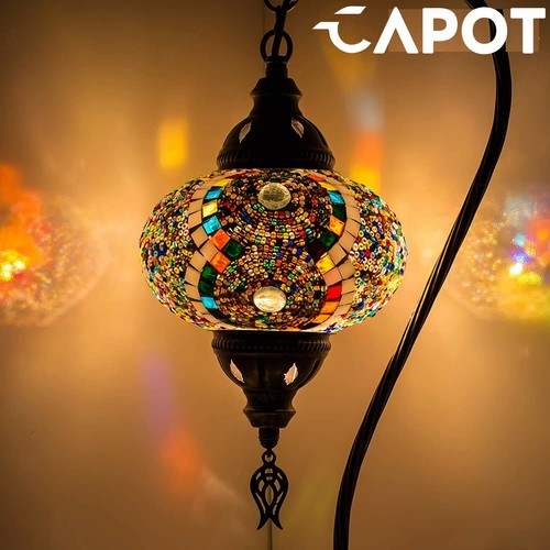 Turkish moroccan mosaic lamp - moroccan,