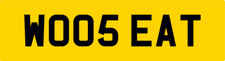 TOP SEAT REG NUMBER PLATE WO05
