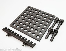 UNIVERSAL CAST IRON STOVE GRATE ADJUSTABLE Multi Fuel Fire Spare Part STANDARD