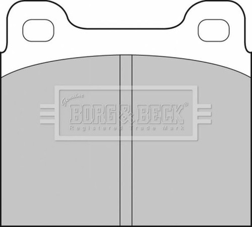 Brake pads rear for - for, vauxhall