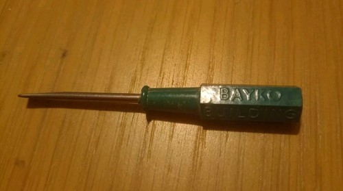 Bayko screwdriver green - bayko,