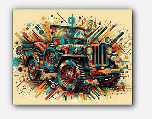 Vintage car early jeep - car,