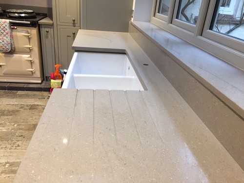 Grey marble granite quartz - grey, &