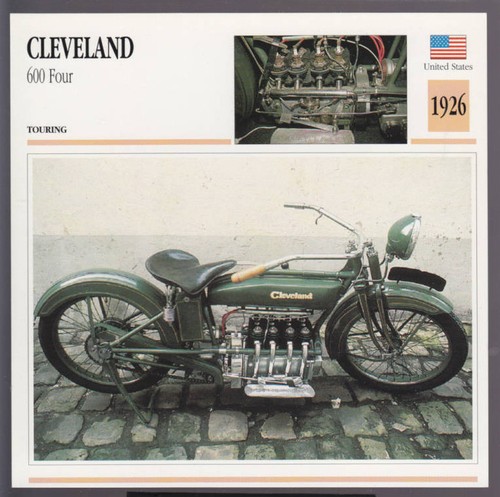 1926 cleveland 600cc four - 1926,