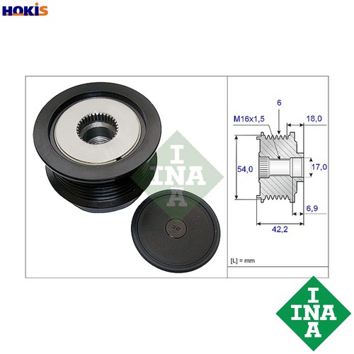 Alternator freewheel clutch - freewheel,