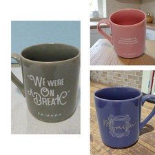 Friends quote ceramic mug pink - quote,