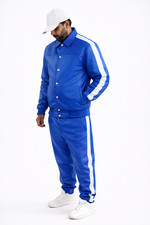 Men's Blue & WHITE Stripe