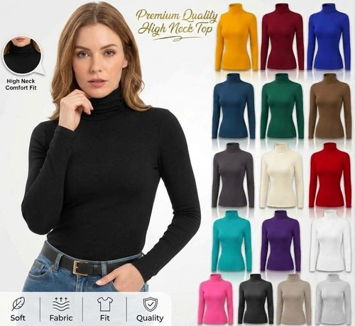 Womens long sleeve - sleeve, turtleneck
