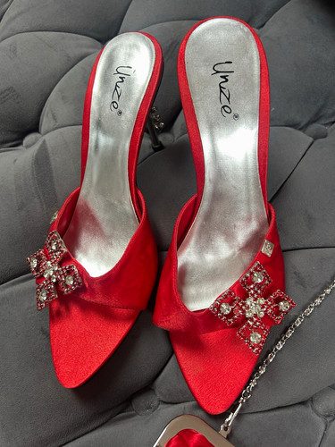 Unze red satin - unze,