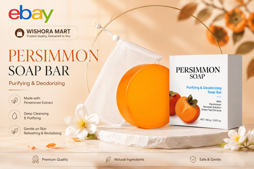 Persimmon soap bar - persimmon, body