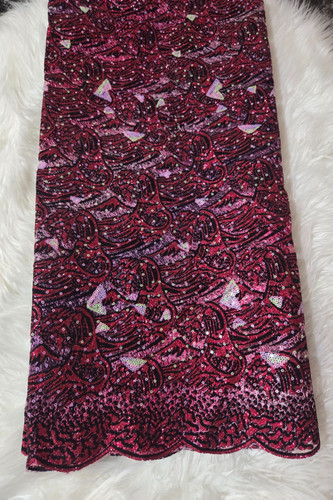 Luxury wine burgundy flocked - luxury,