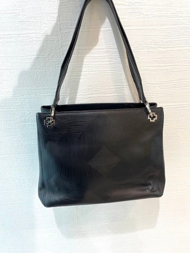 Bally black double - double, zip