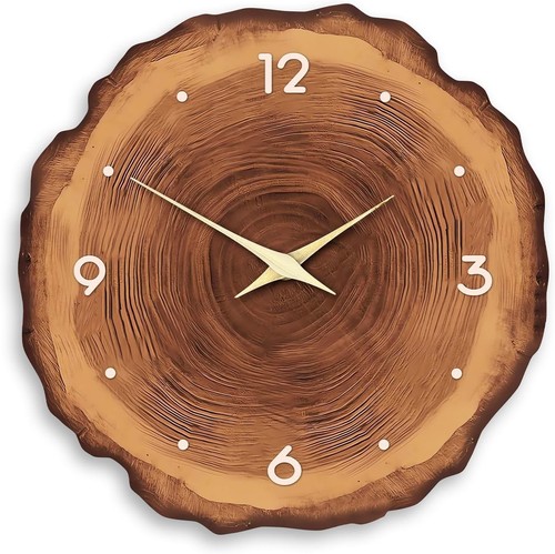 Modern wood wall clock - modern, for