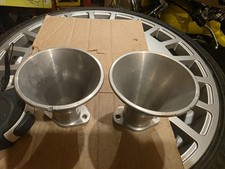 Austin Mini Rover Mg Twin Hs4 Cutom Made Billet  Ram Pipes Trumpets Stub Stacks