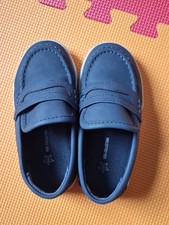Matalan Boys Navy Slip On