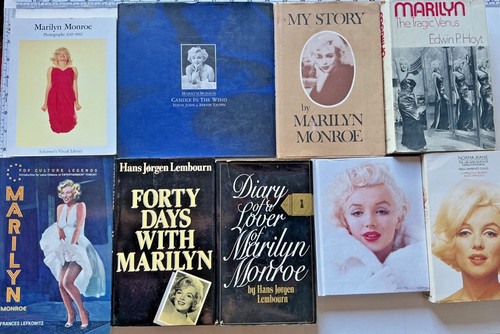 Marilyn monroe books job - 9,