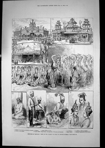 Print 1882 rangoon viceroy - rangoon,