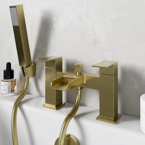 Waterfall bathroom taps - bathroom,