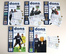 5x Wimbledon FC The Dons AFC