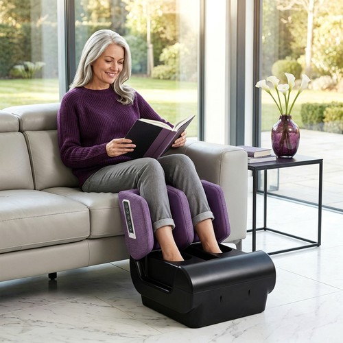 Foot and calf massager - foot,