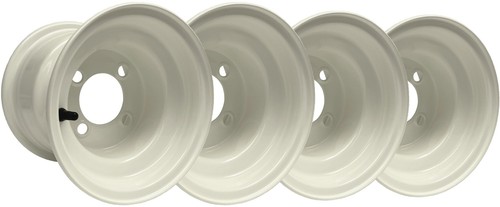 00x8 golf buggy rims white - golf,
