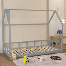 Boys Girls Grey Kids Bedstead