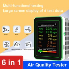6-in-1 CO2 Meter Air Quality