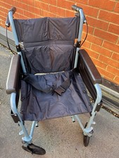 Days Escape Aluminium Wheelchair - Silver Blue