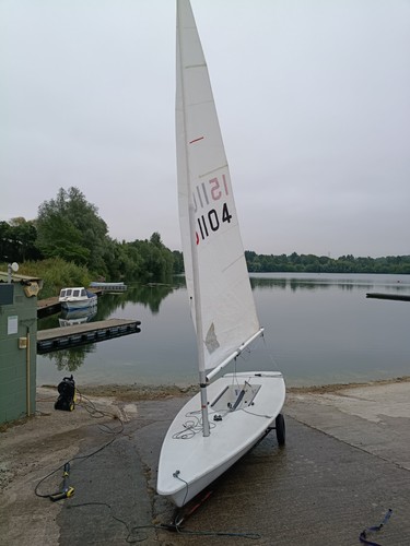 Laser dinghy