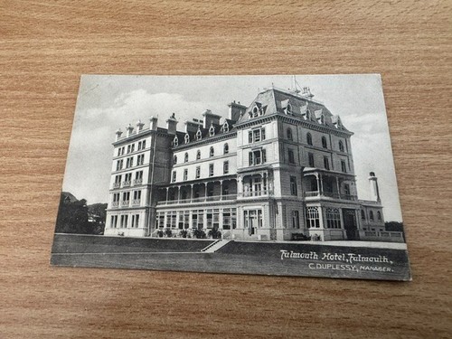 Postcard falmouth hotel - postcard,