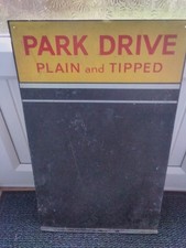 Park Drive Advertising Chalk